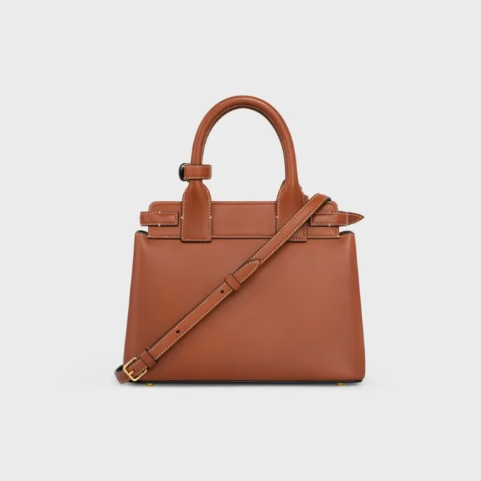 Sac CELINE Conti pour Teen en cuir de veau naturel