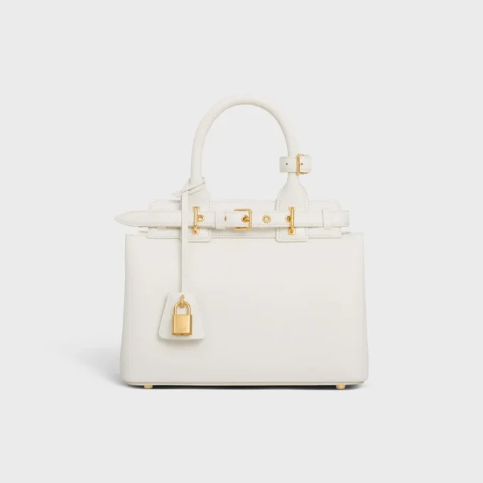 Sac Celine Conti Teen en cuir de veau grainé souple