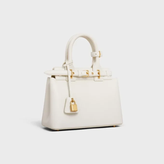 Sac Celine Conti Teen en cuir de veau grainé souple