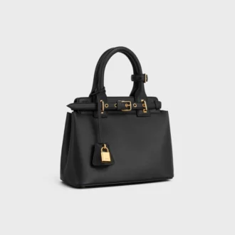 Sac Celine Conti Teen en cuir de veau grainé souple