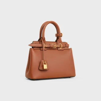 Sac Celine Conti Teen en cuir de veau grainé souple