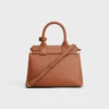 Sac Celine Conti Teen en cuir de veau grainé souple