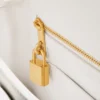 Sac Celine Conti Teen en cuir de veau grainé souple
