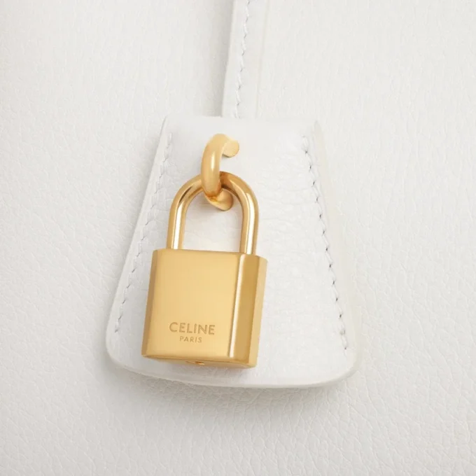 Sac Celine Conti Teen en cuir de veau grainé souple