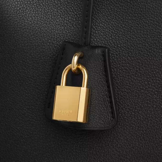 Sac Celine Conti Teen en cuir de veau grainé souple