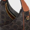 Sac Celine Lulu pour adolescent en Triomphe Canvas et cuir de veau