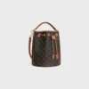 Sac Clara en toile Triomphe Canvas et cuir de veau