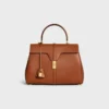 Sac Classique 16 en cuir de veau naturel