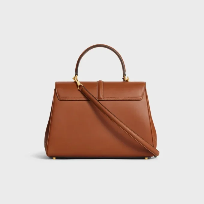 Sac Classique 16 en cuir de veau naturel
