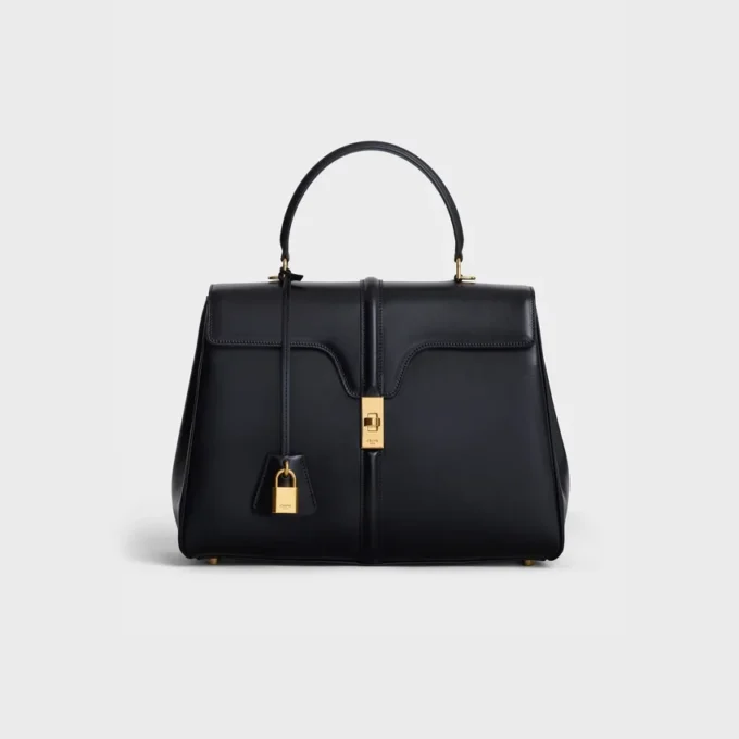 Sac Classique 16 en cuir de veau satiné