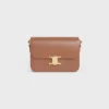 Sac Classique Triomphe en cuir de veau brillant