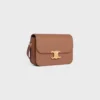 Sac Classique Triomphe en cuir de veau brillant