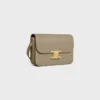 Sac Classique Triomphe en cuir de veau brillant Sac Classique Triomphe en cuir de veau brillant