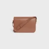 Sac Classique Triomphe en cuir de veau brillant