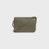 Sac Classique Triomphe en cuir de veau brillant
