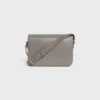 Sac Classique Triomphe en cuir de veau brillant Sac Classique Triomphe en cuir de veau brillant
