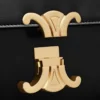 Sac Classique Triomphe en cuir de veau brillant