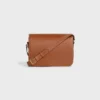 Sac Classique Triomphe en cuir de veau naturel Sac Classique Triomphe en cuir de veau naturel