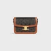 Sac Classique Triomphe en Triomphe Canvas et cuir de veau