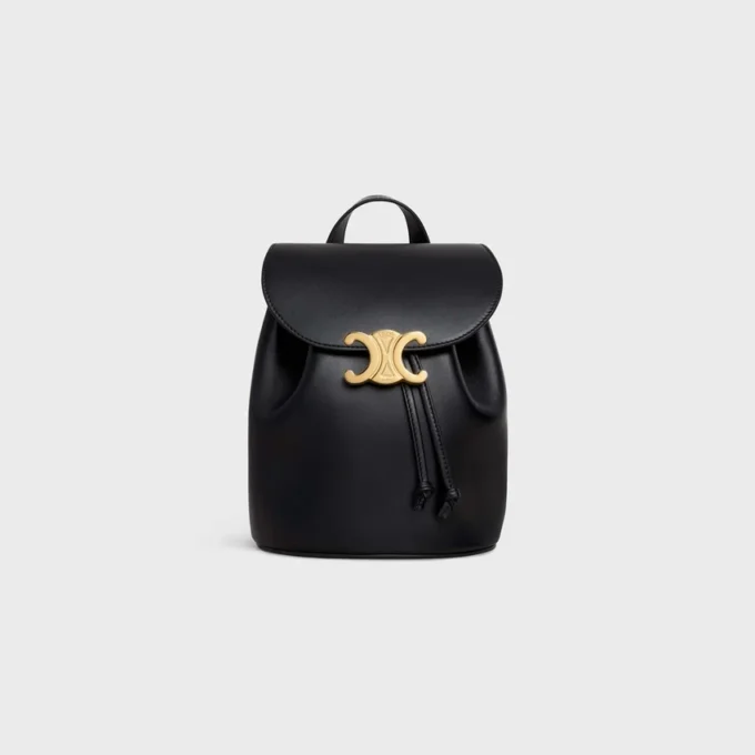 Sac à dos CELINE Bonnie en cuir de veau lisse
