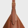 Sac HeloïSe moyen en cuir de veau grainé souple