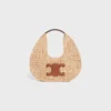 Sac hobo Panier Classic CELINE en raphia et cuir de veau Sac hobo Panier Classic CELINE en raphia et cuir de veau