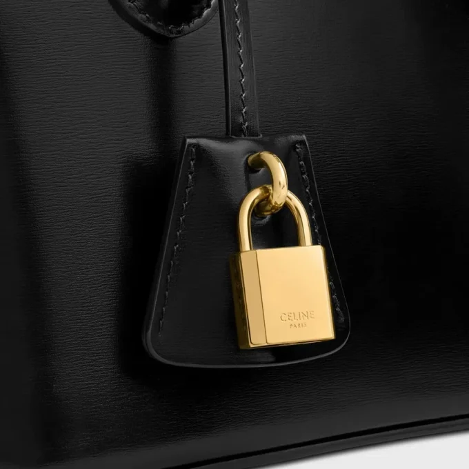 Sac Honorine Teen en cuir de veau brillant
