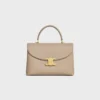 Sac Nino moyen en cuir de veau grainé souple