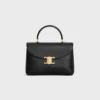 Sac Nino moyen en cuir de veau grainé souple Sac Nino moyen en cuir de veau grainé souple
