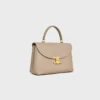 Sac Nino moyen en cuir de veau grainé souple