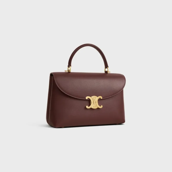 Sac Nino moyen en cuir de veau grainé souple Sac Nino moyen en cuir de veau grainé souple