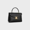 Sac Nino moyen en cuir de veau grainé souple Sac Nino moyen en cuir de veau grainé souple