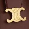 Sac seau Louise de taille moyenne en cuir de veau lisse