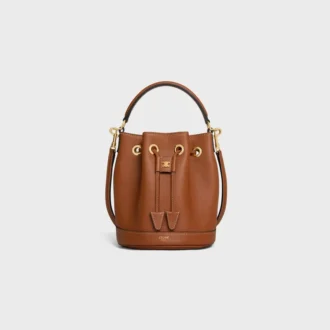 Sac Teen Clara en cuir de veau grainé souple
