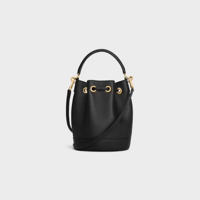 Sac Teen Clara en cuir de veau grainé souple