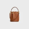 Sac Teen Clara en cuir de veau grainé souple