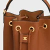 Sac Teen Clara en cuir de veau grainé souple