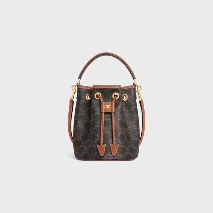 Sac Teen Clara en Triomphe Canvas et cuir de veau