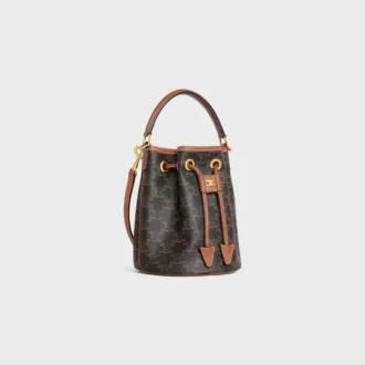 Sac Teen Clara en Triomphe Canvas et cuir de veau