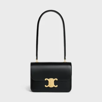 Sac Teen Garance en cuir de veau brillant