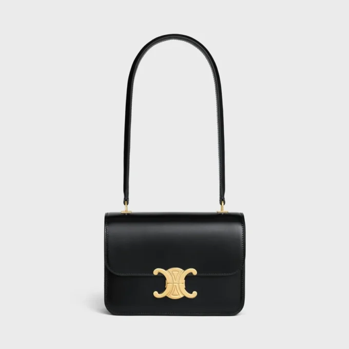 Sac Teen Garance en cuir de veau brillant