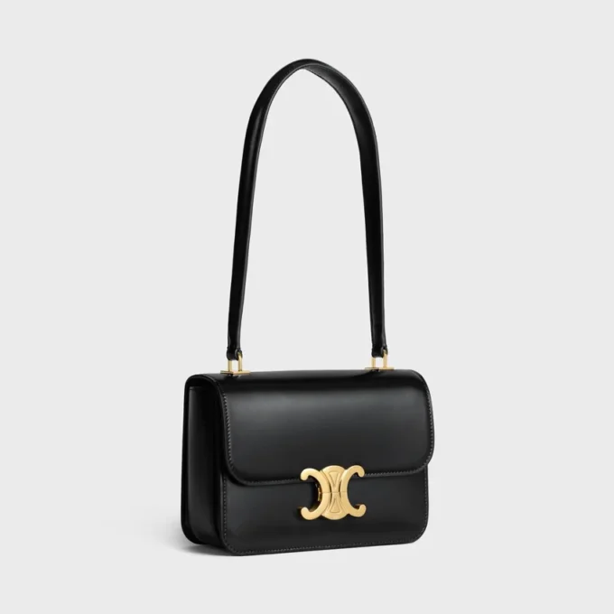 Sac Teen Garance en cuir de veau brillant