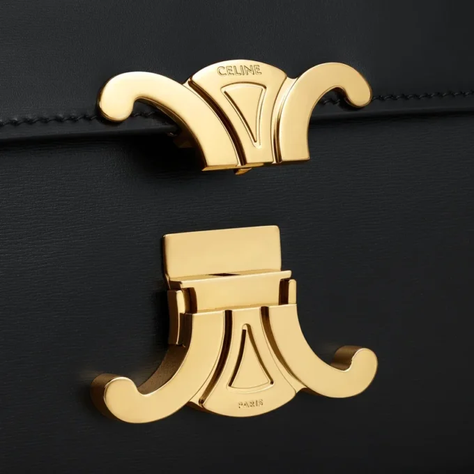 Sac Teen Garance en cuir de veau brillant