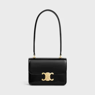 Sac Teen Garance en cuir de veau verni