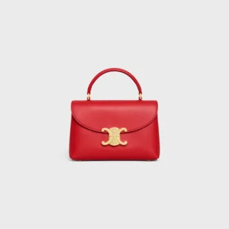 Sac Teen Nino en cuir de veau grainé souple