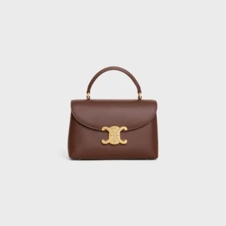 Sac Teen Nino en cuir de veau grainé souple