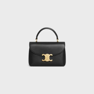 Sac Teen Nino en cuir de veau grainé souple
