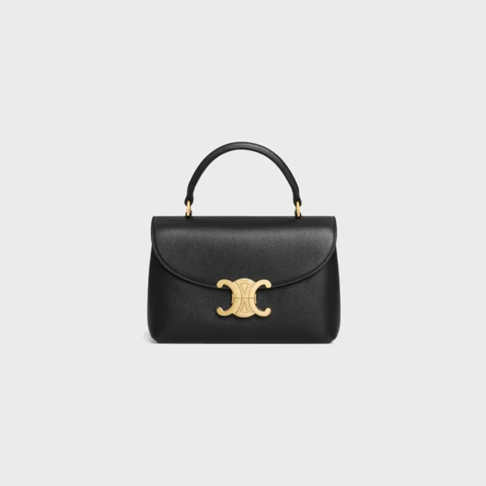 Sac Teen Nino en cuir de veau grainé souple