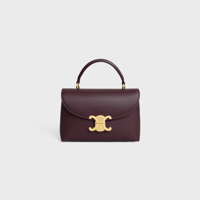Sac Teen Nino en cuir de veau grainé souple