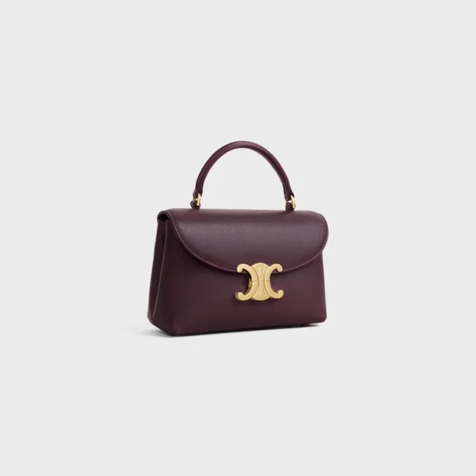 Sac Teen Nino en cuir de veau grainé souple